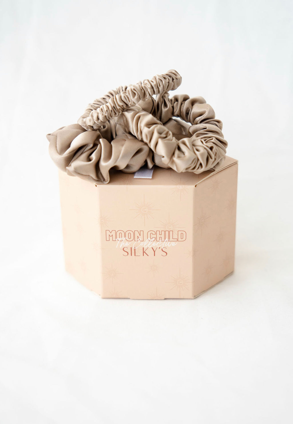 Bundle of 10 silk scrunchies